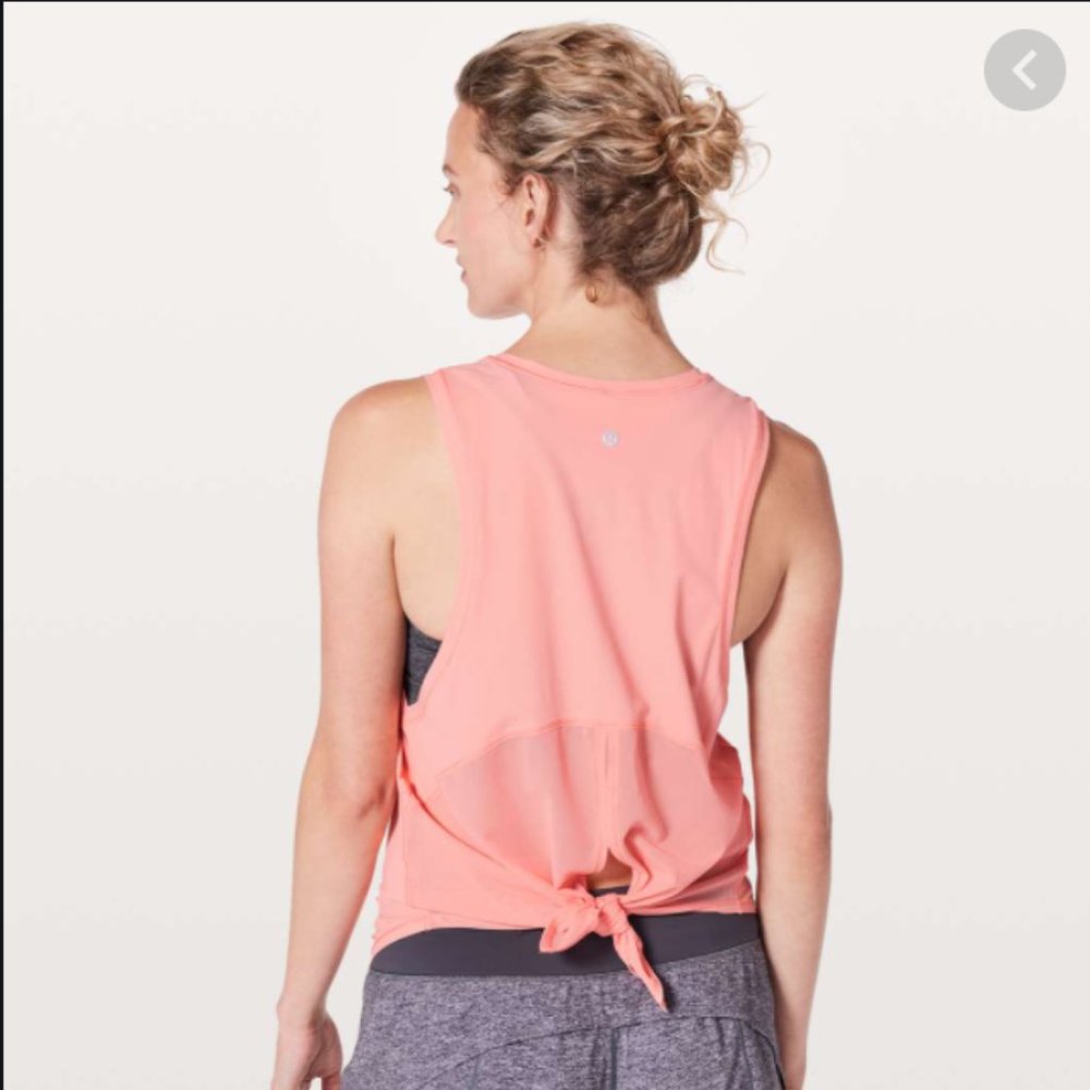 Lululemon Ace Tank, Light Coral, 4